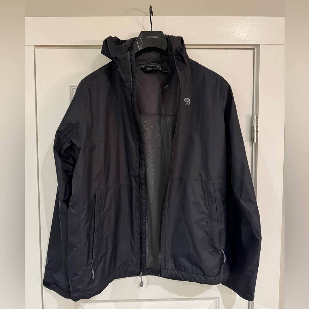 Mountain Hardware Rain Jacket Black Men’s M